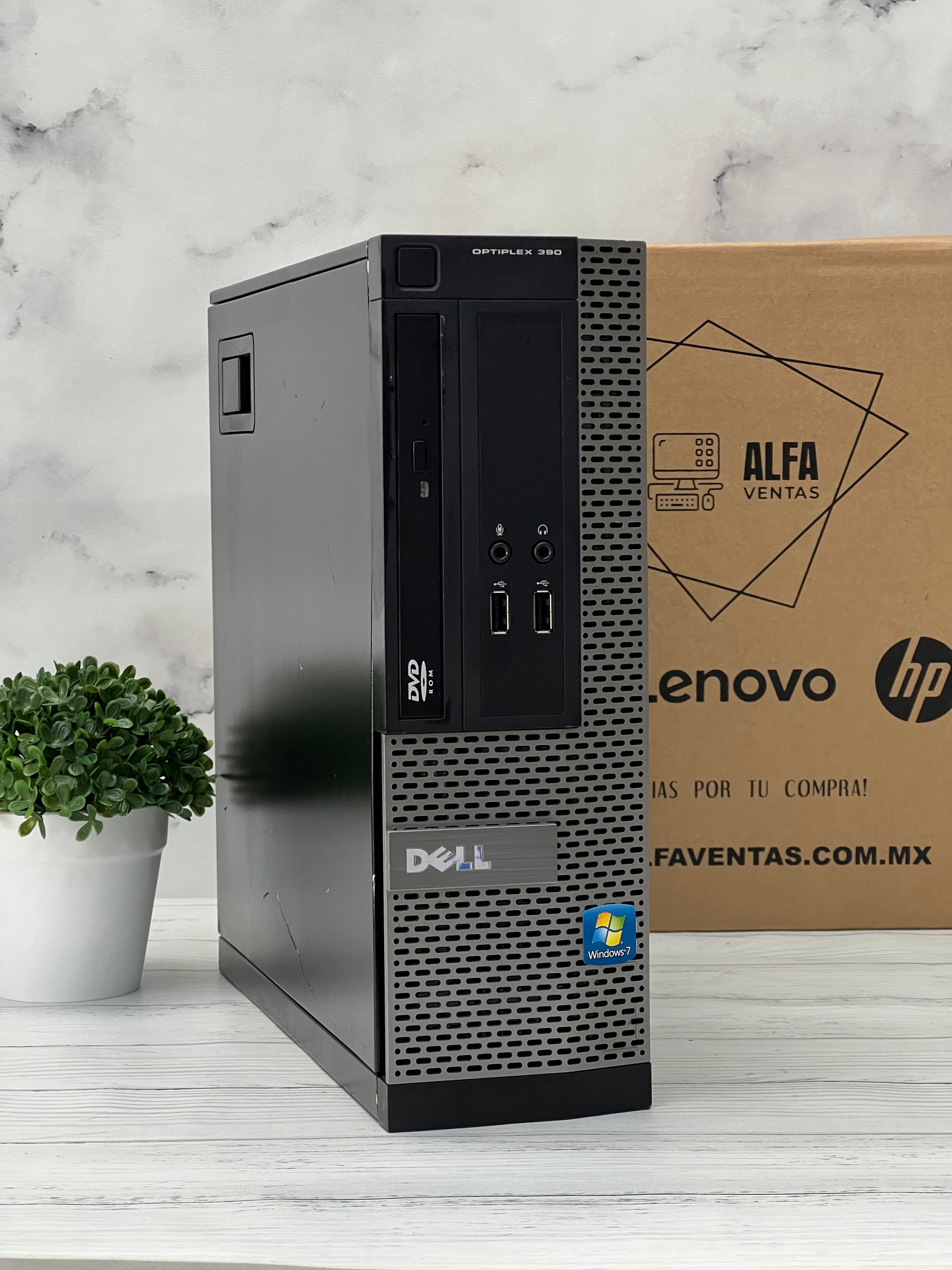 CPU Dell Optiplex 990/390 SFF Core i5 2da Gen SSD 240 gb RAM 16gb Windows 10