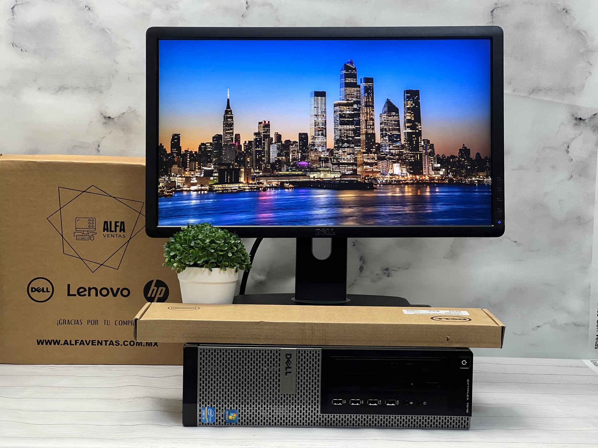 Computadora Dell OptiPlex 7010 MT SSD 240GB | 16GB RAM | Core i3 | Monitor 22”
