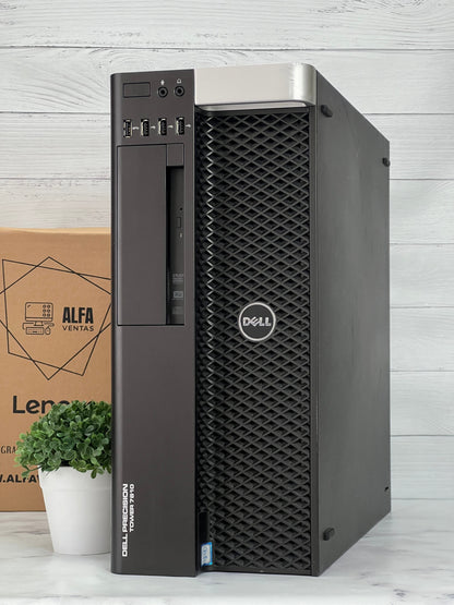 Workstation Dell Precision T5810 Xeon E5-1630 SSD 480GB RAM 16GB DDR4 Tarjeta QUADRO K600 1GB