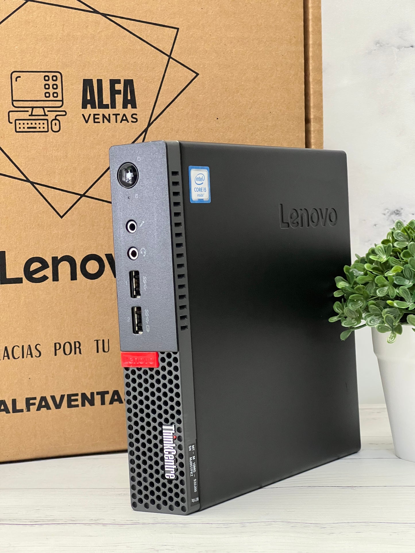 Micro CPU Lenovo ThinkCentre M910q Core i7 6ta Gen | SSD 256GB | 16GB RAM DDR4