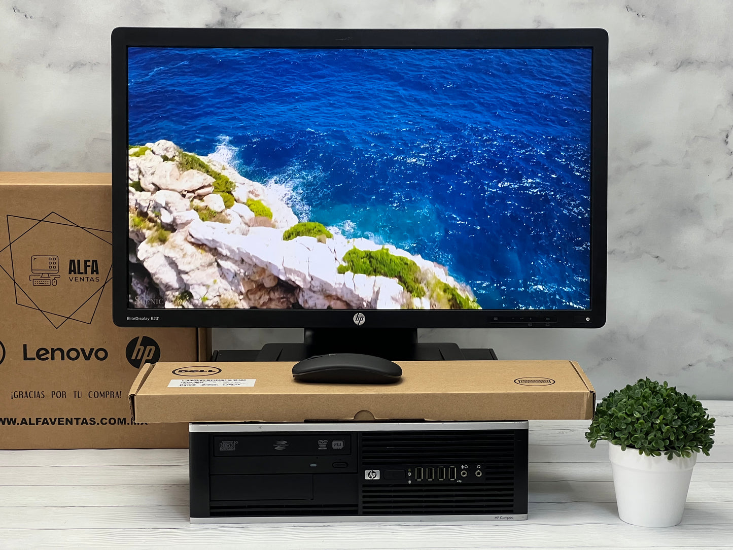 Computadora completa HP Compaq 6200/8200 Core i5 2da Gen SSD 240GB 16GB RAM DDR3 WINDOWS 10