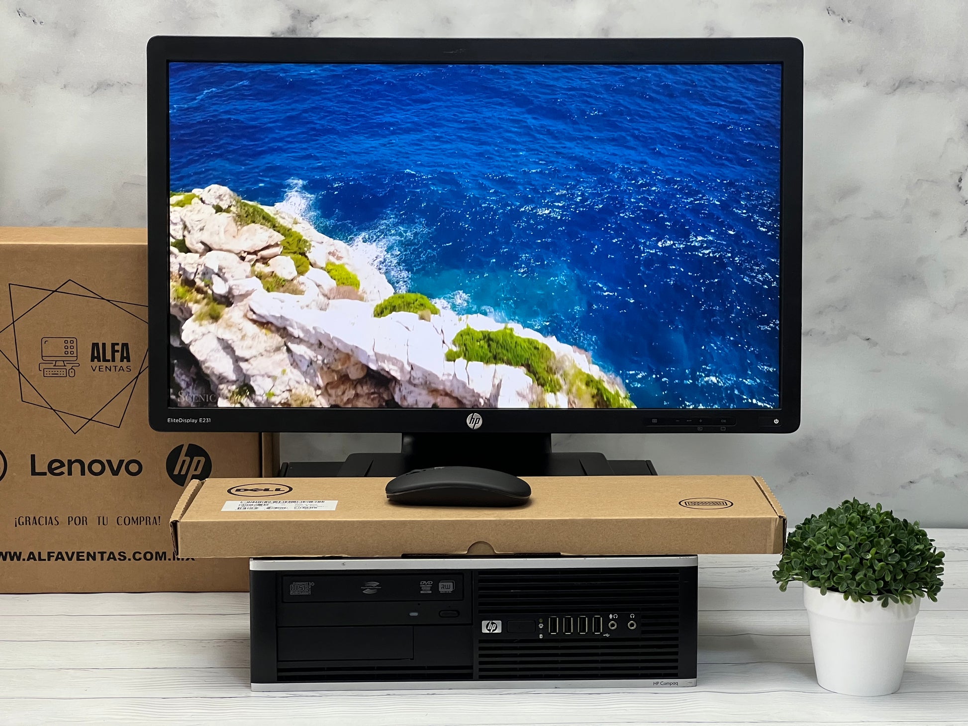 Computadora completa HP Compaq 6200/8200 Core i5 2da Gen SSD 240GB 16GB RAM DDR3 WINDOWS 10