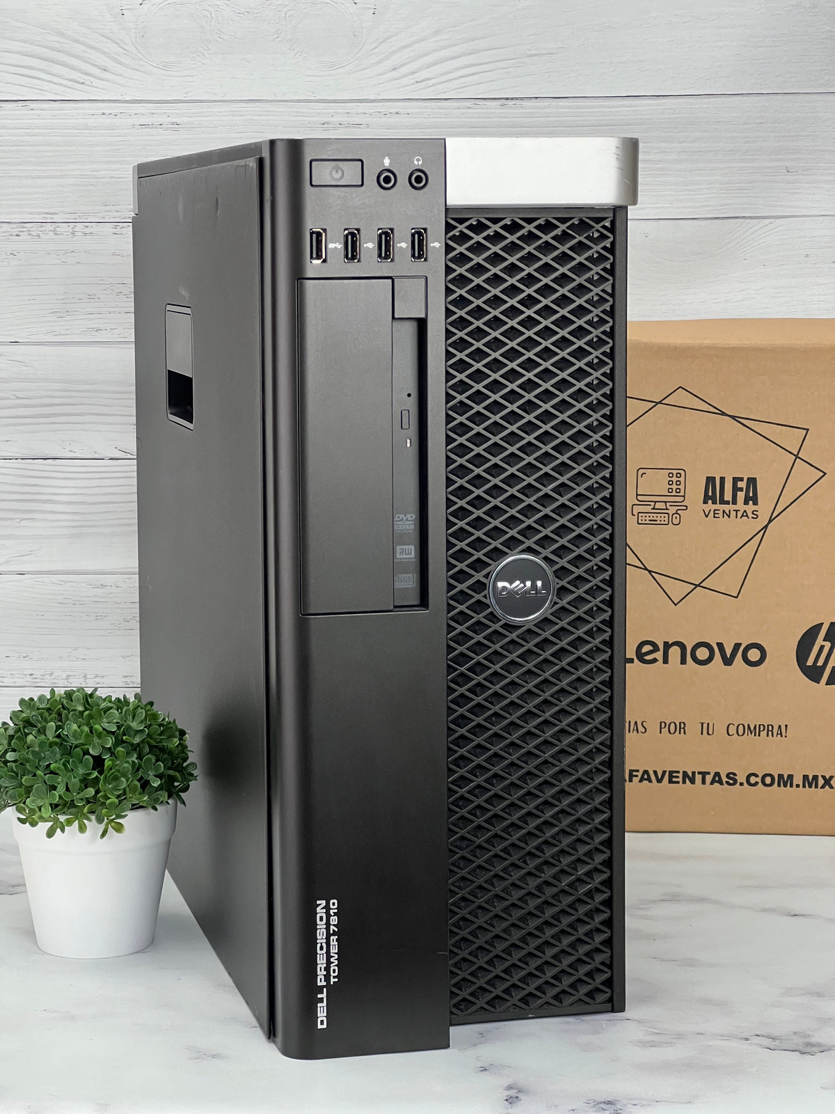 Workstation Dell Precision T5810 Xeon E5-1630 SSD 480GB RAM 16GB DDR4 Tarjeta QUADRO K600 1GB