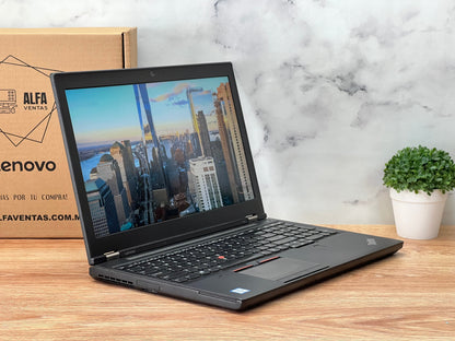 Laptop Lenovo ThinkPad P50 Xeon E3 SSD 256GB 32GB RAM Pantalla tactil  15.6" NVIDIA Quadro M2000M 4GB Clase B