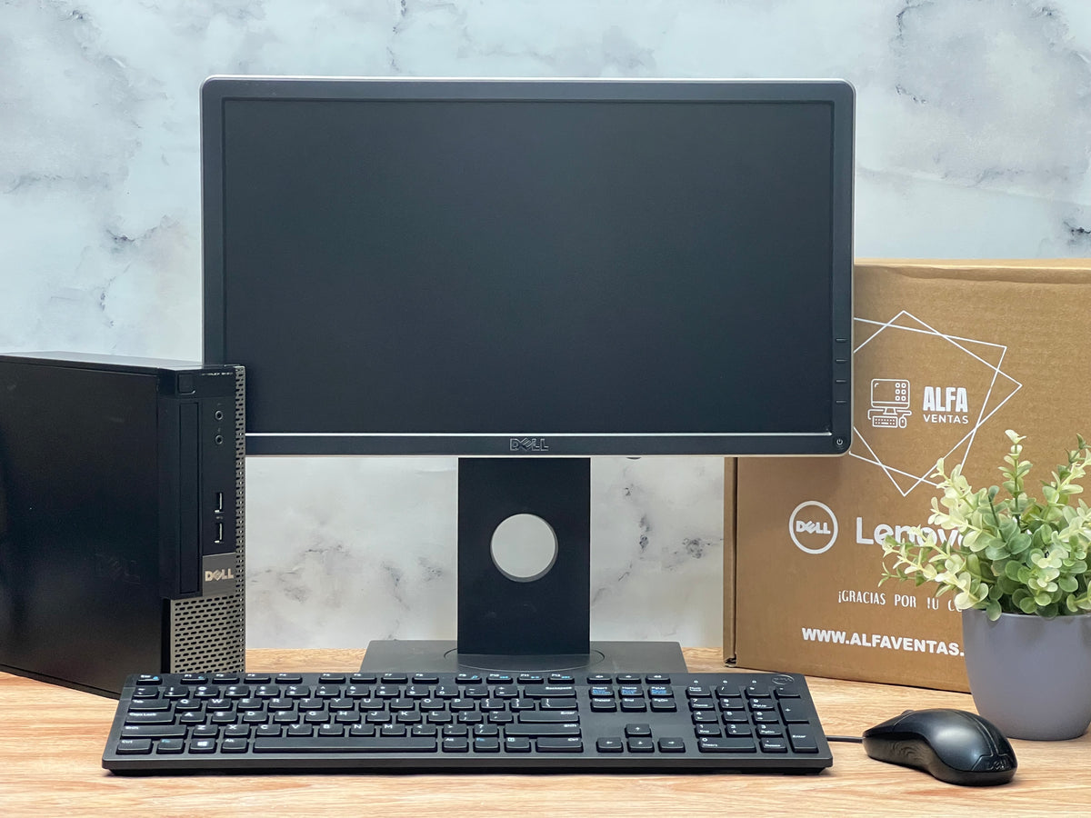 Computadora Completa Dell OptiPlex 9020 USFF –  SSD 480GB | 16GB RAM | Core i5 4ta Gen | Monitor 22”