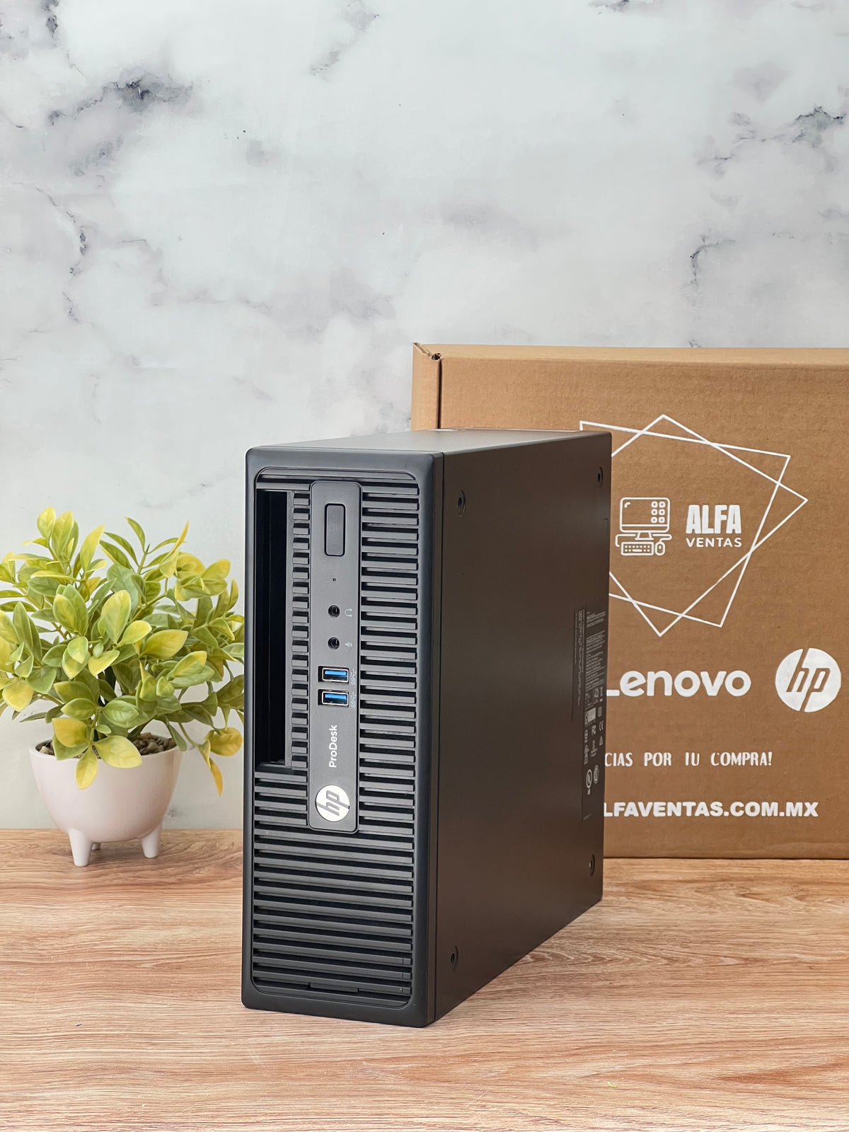 CPU Hp Prodesk 400 G3 SFF Core i7 6ta Gen SSD 256GB RAM 16GB DDR4 Windows 10