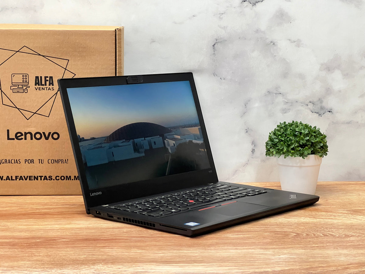 Laptop Lenovo ThinkPad T470 Core i5 7ma gen SSD 256GB 16GB RAM  Pantalla 14" Windows 10 Pro