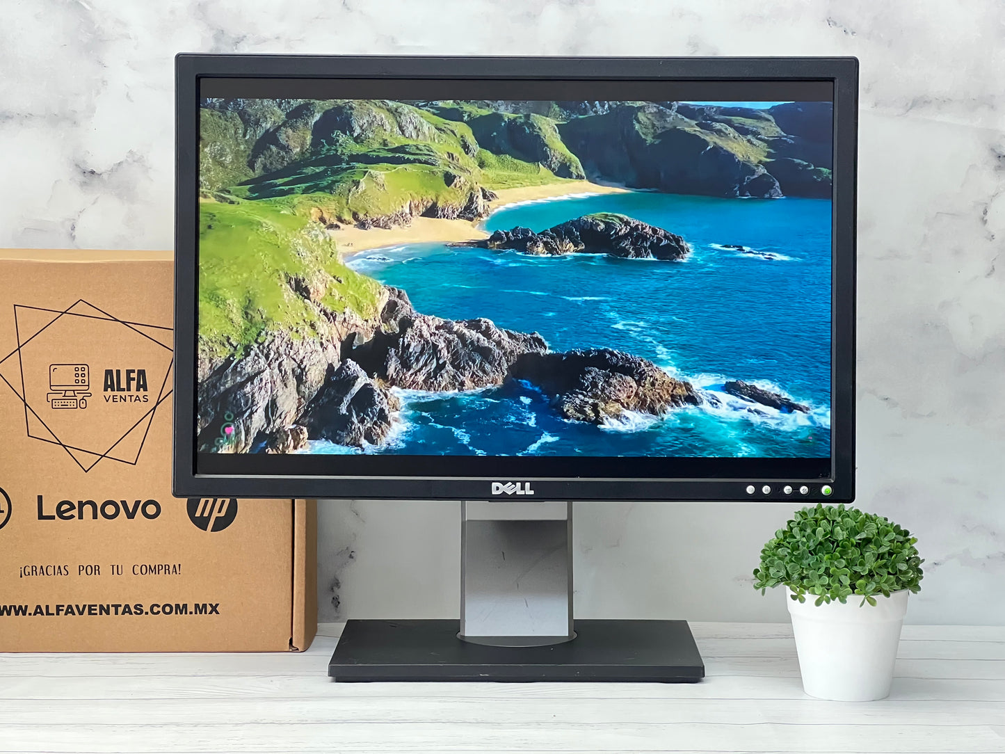 Monitor Dell E228WFPc | 22" | 1680×1050 | LCD | DVI | VGA | Clase B