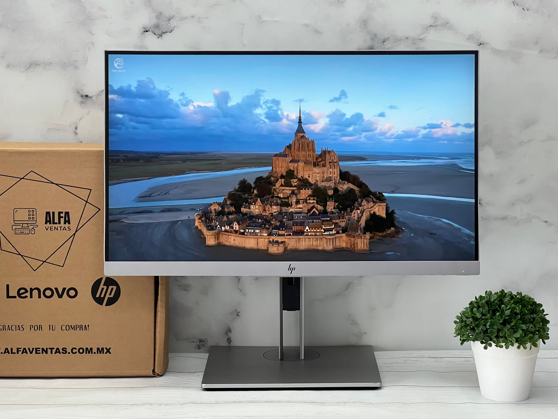 Monitor HP E223 | 21.5" | Full HD 1920x1080 | LED | VGA | DisplayPort | 60Hz | Clase B