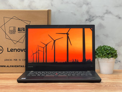 Laptop Lenovo ThinkPad T470 Core i5 7ma gen SSD 256GB 16GB RAM  Pantalla 14" Windows 10 Pro