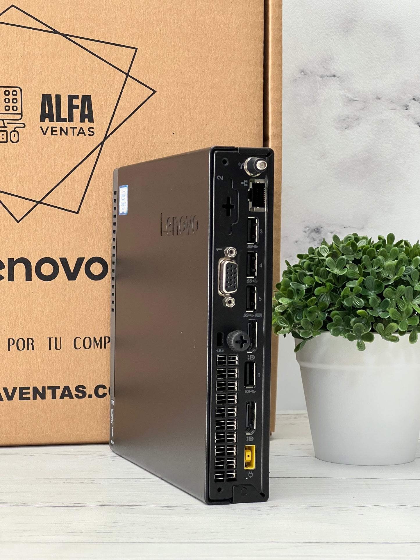 Micro CPU Lenovo ThinkCentre M910q Core i7 6ta Gen | SSD 256GB | 16GB RAM DDR4