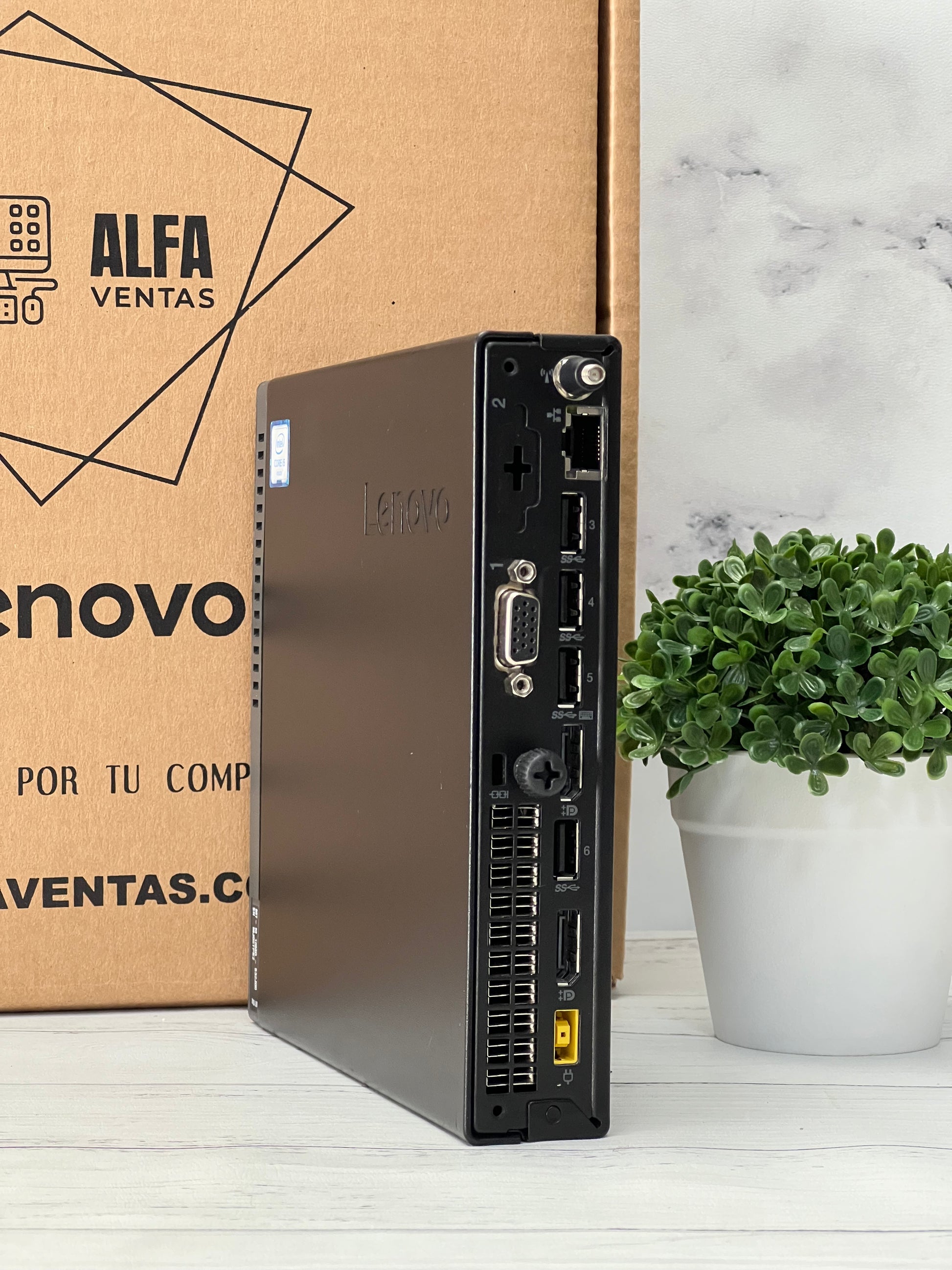 Micro CPU Lenovo ThinkCentre M910q Core i7 6ta Gen | SSD 256GB | 16GB RAM DDR4