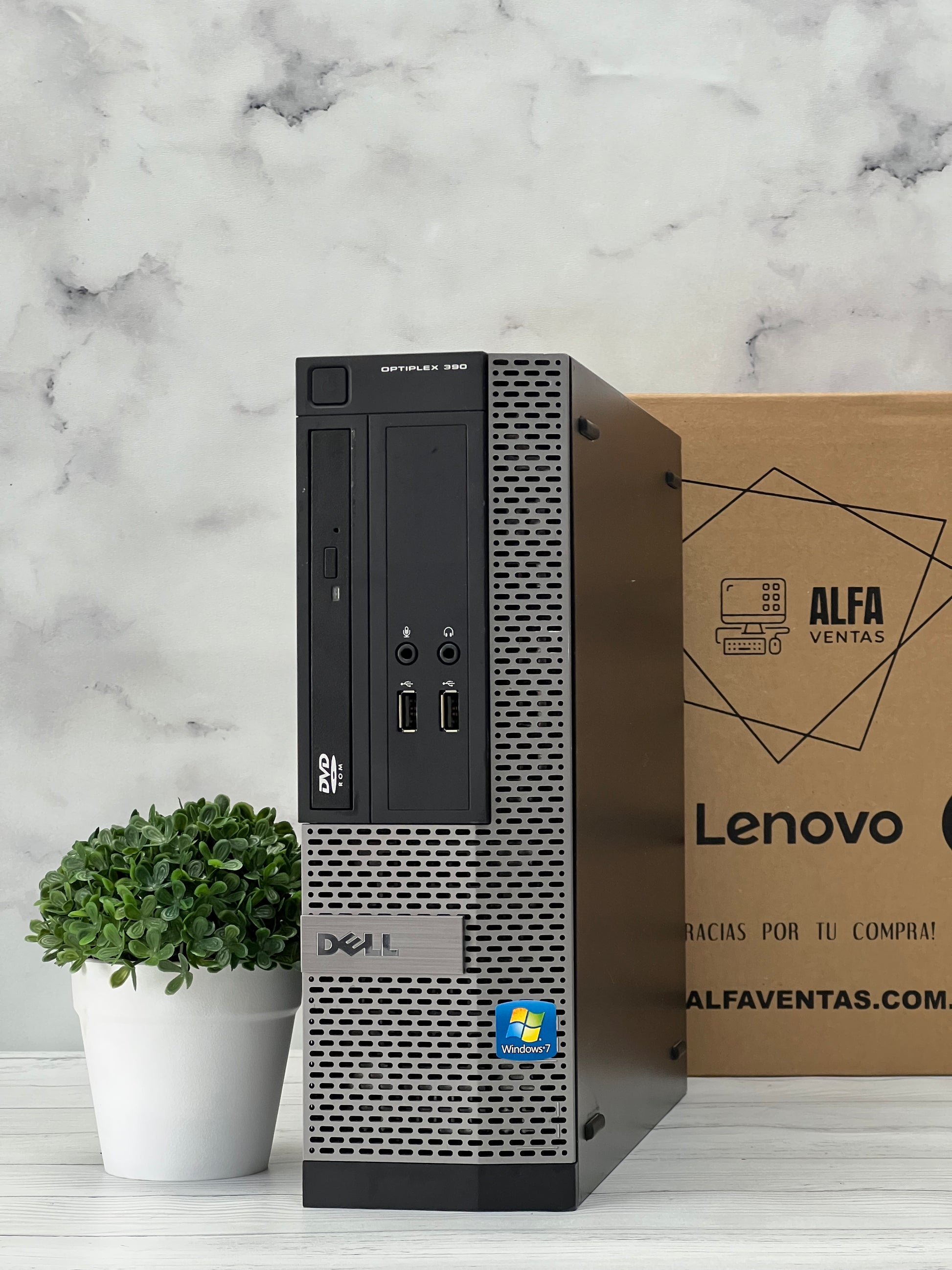 CPU Dell OptiPlex 390 SFF – Pentium | SSD 120GB | 8GB RAM | Windows | HDMI