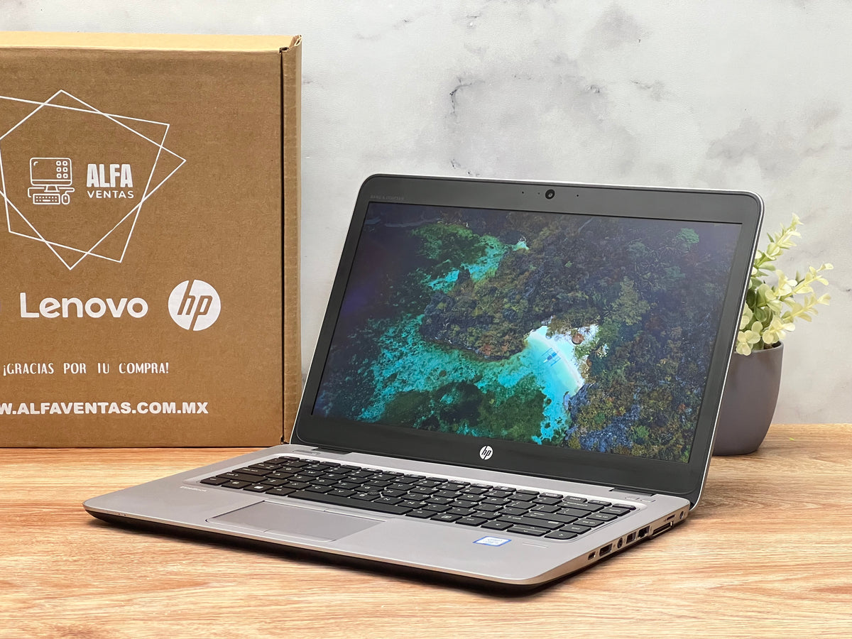 Laptop HP EliteBook 840 G3 Core i7 6ta gen SSD 256GB RAM 16GB DDR4 W10 Pantalla 14"
