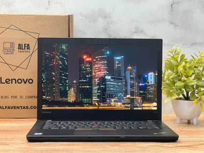 Laptop Lenovo ThinkPad T470 Core i5 7ma gen SSD 256GB 16GB RAM  Pantalla 14" Windows 10 Pro