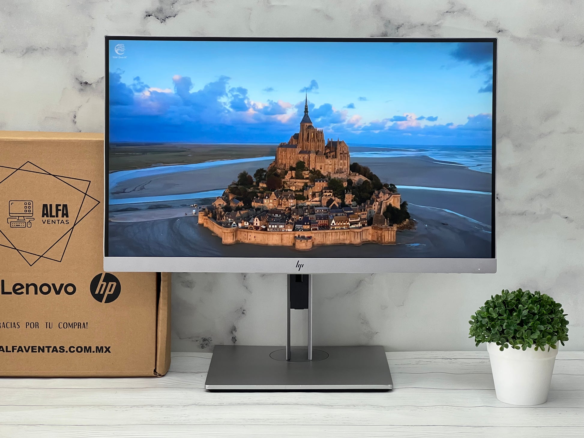 Monitor HP E223 | 21.5" | Full HD 1920x1080 | LED | VGA | DisplayPort | 60Hz | Clase B
