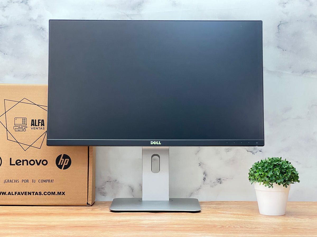 Monitor Dell 24" pulgadas U2414Hb LED Full HD 1920 x 1080 HDMI, Displayport, mini Displayport botones táctiles