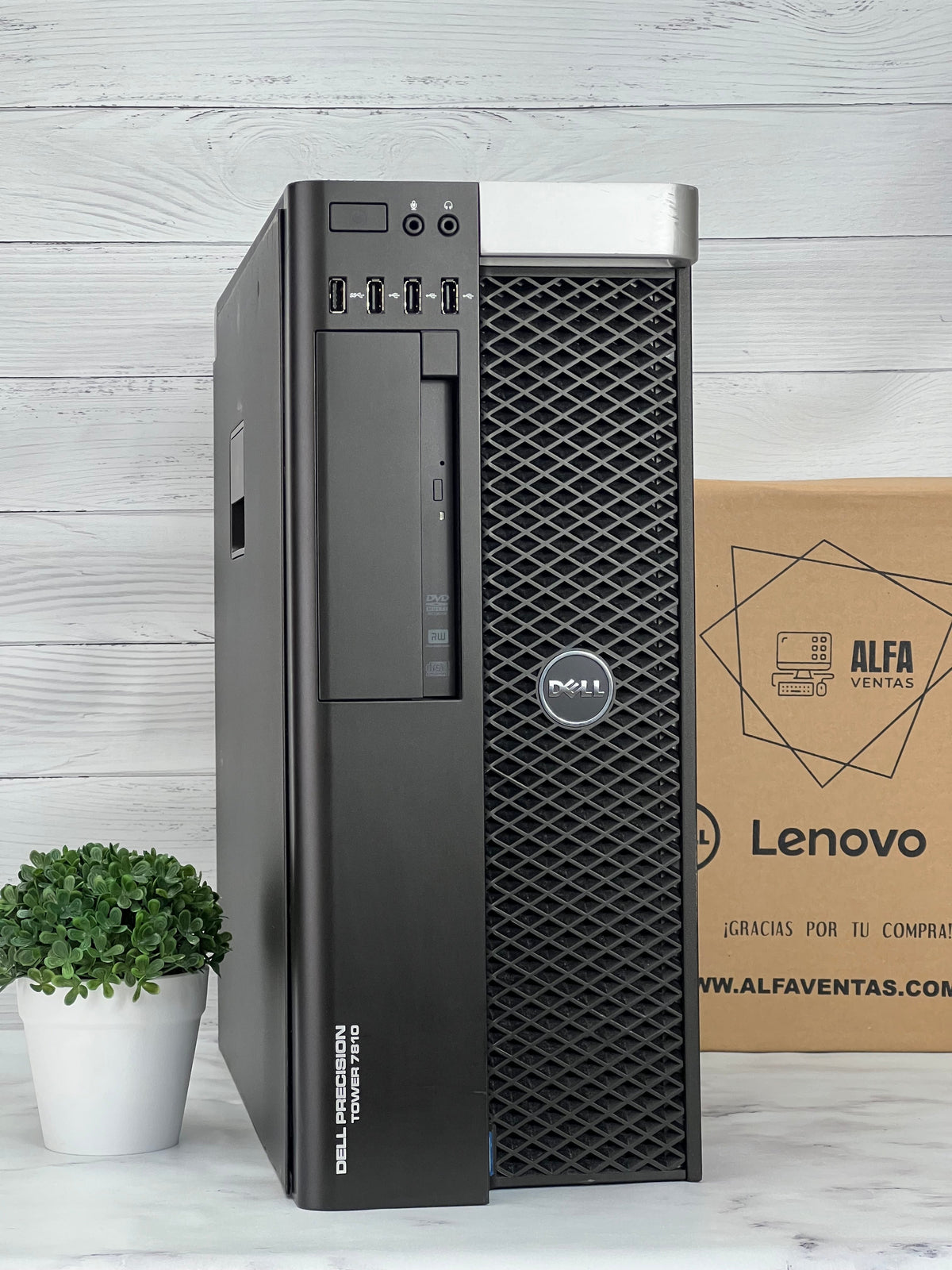 Workstation Dell Precision T5810 Xeon E5-1630 SSD 480GB RAM 16GB DDR4 Tarjeta QUADRO K600 1GB