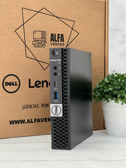 Micro CPU Dell OptiPlex 7050 | Core i7 6ta Gen | SSD 512GB | 16GB RAM DDR4 | Windows 11 ( Pieza unitaria)