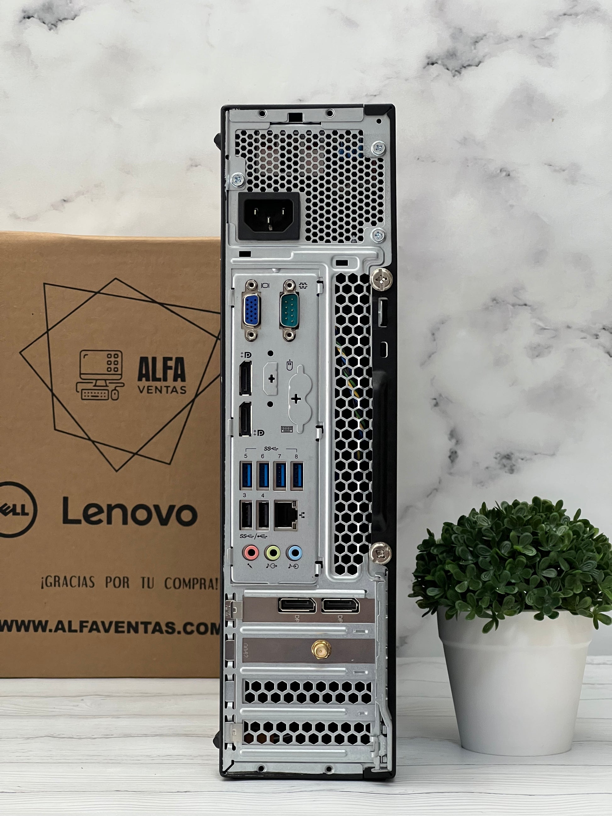 CPU Lenovo ThinkCentre M800 – Core i7 6ta Gen | 16GB RAM | SSD 256GB TARJETA GRAFICA 1GB