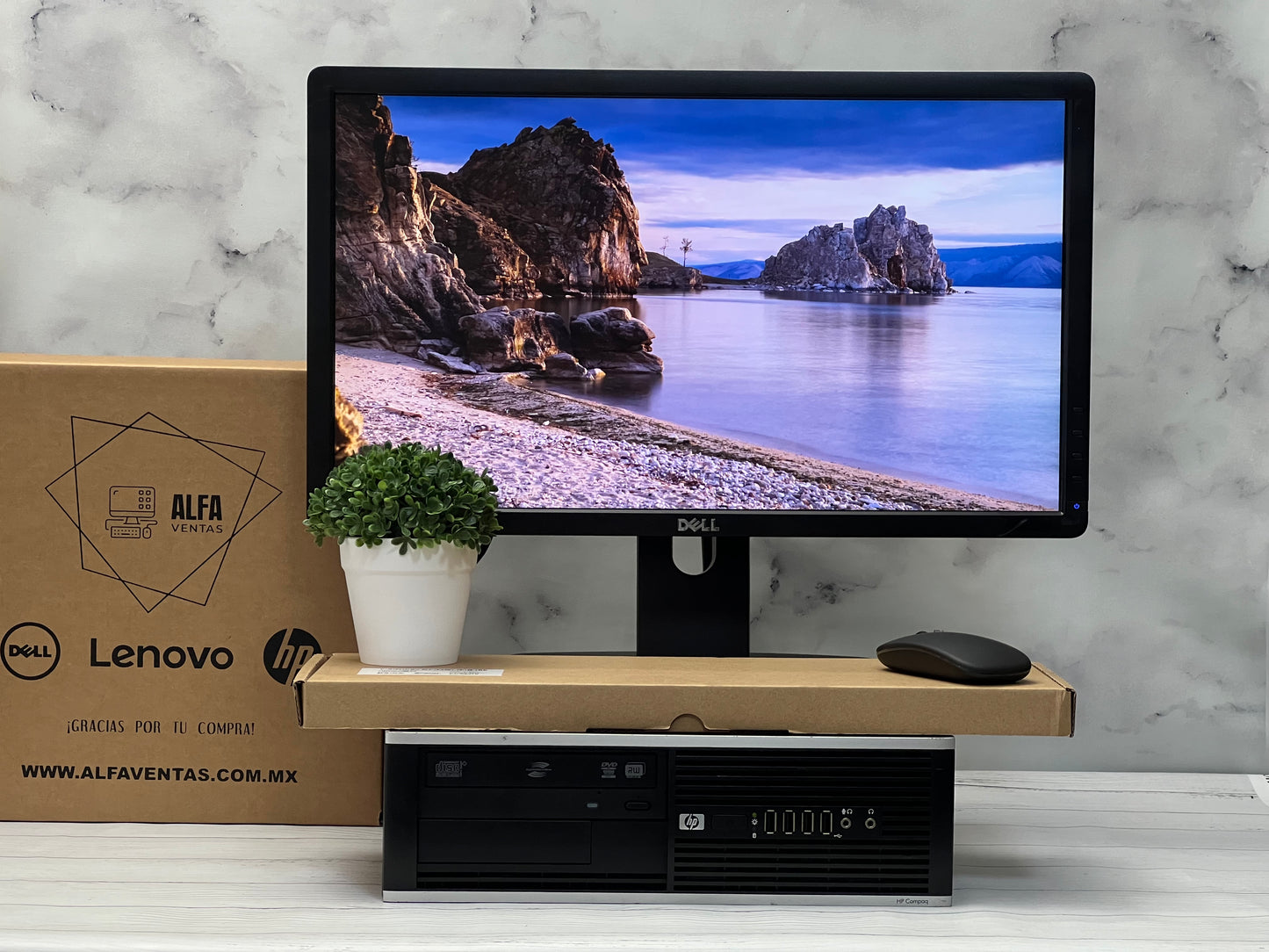 Computadora completa HP Compaq 6200/8200 Core i7 2da Gen SSD 240GB 8GB RAM DDR3 WINDOWS 10