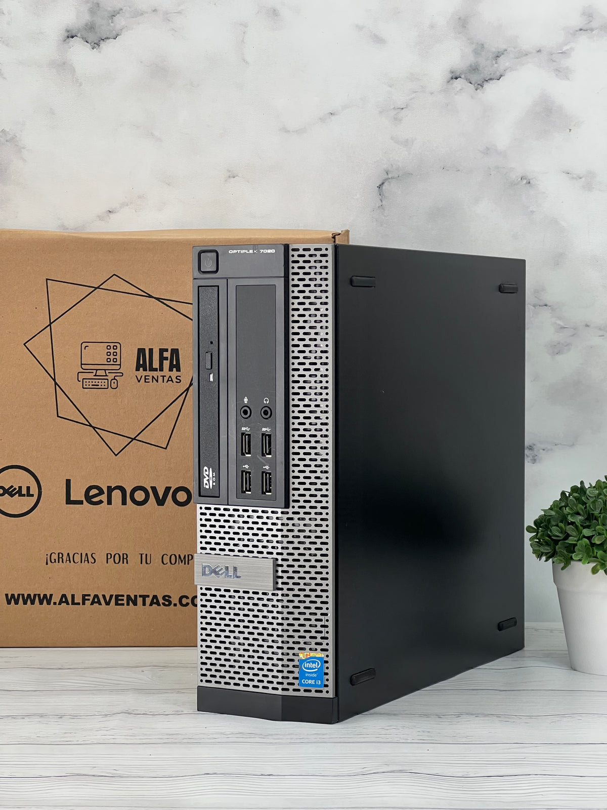 CPU Dell OptiPlex 3020  –Core i3 4ta Gen | SSD 120GB | RAM 8GB | Windows