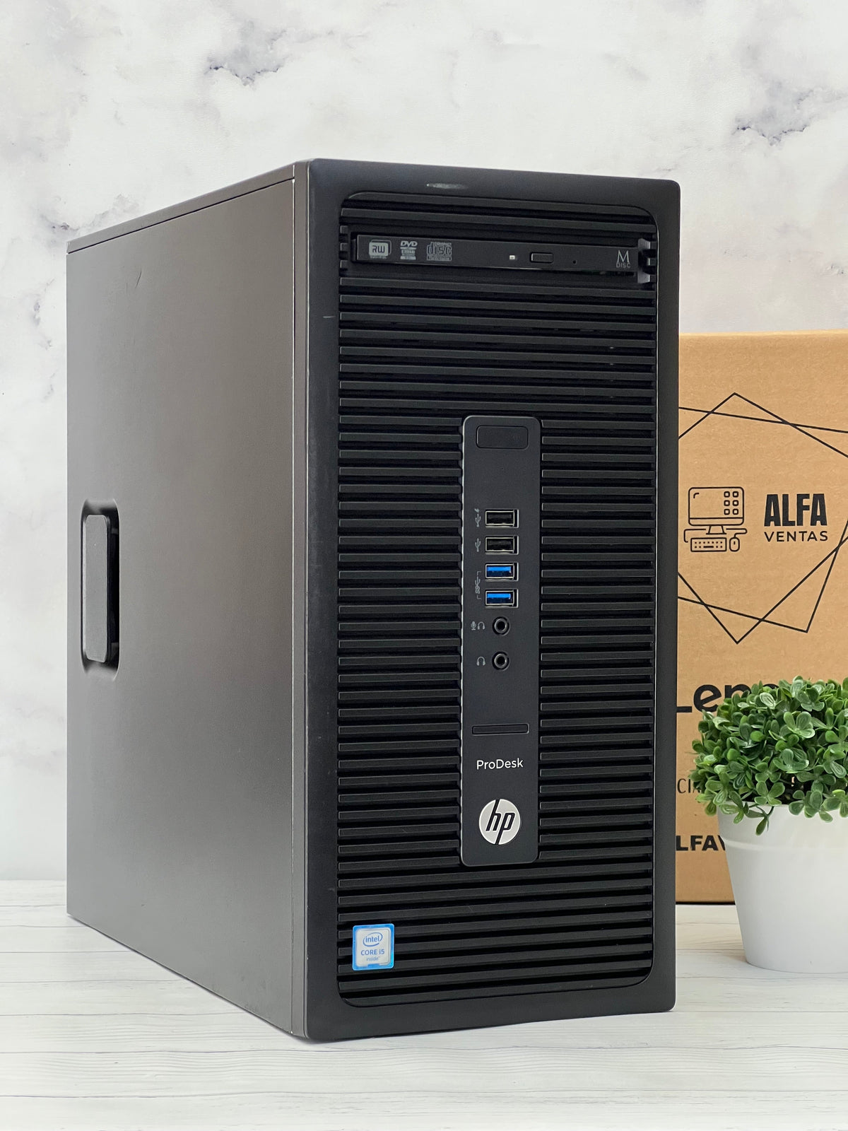 CPU HP ProDesk 600 G2 MT Core i5 6ta Gen  16GB RAM  SSD 256GB  Windows 10