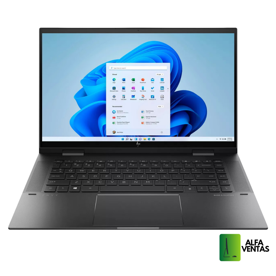 Laptop HP Envy x360 15-bq123cl AMD RYZEN 5 SSD 256GB 8GB RAM Pantalla Táctil