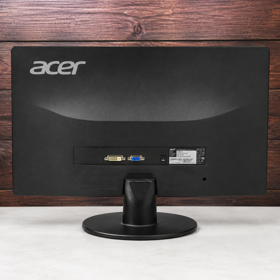 Monitor Acer 20" S201HL HD+ 1600 × 900 60Hz| DVI | VGA