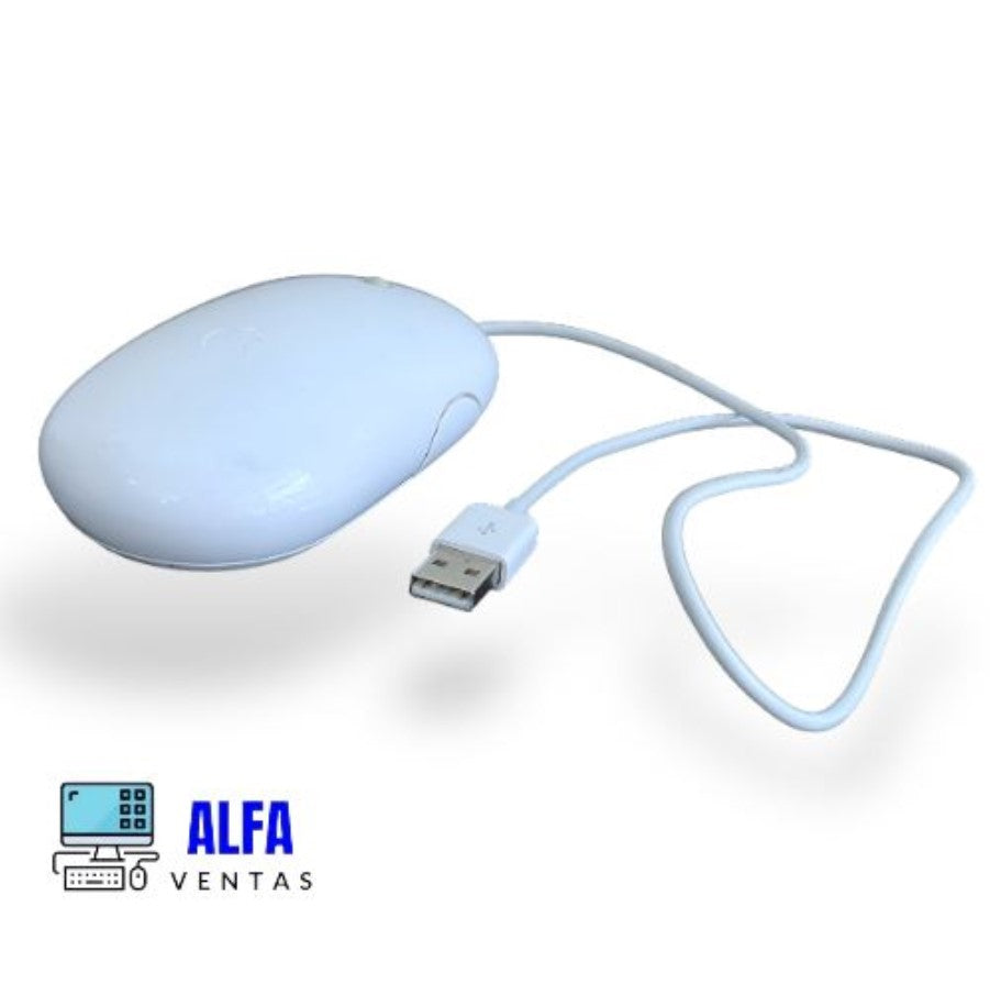 Apple Mighty Mouse A1152  Original  USB Alámbrico 4 Botones + Scroll 360°