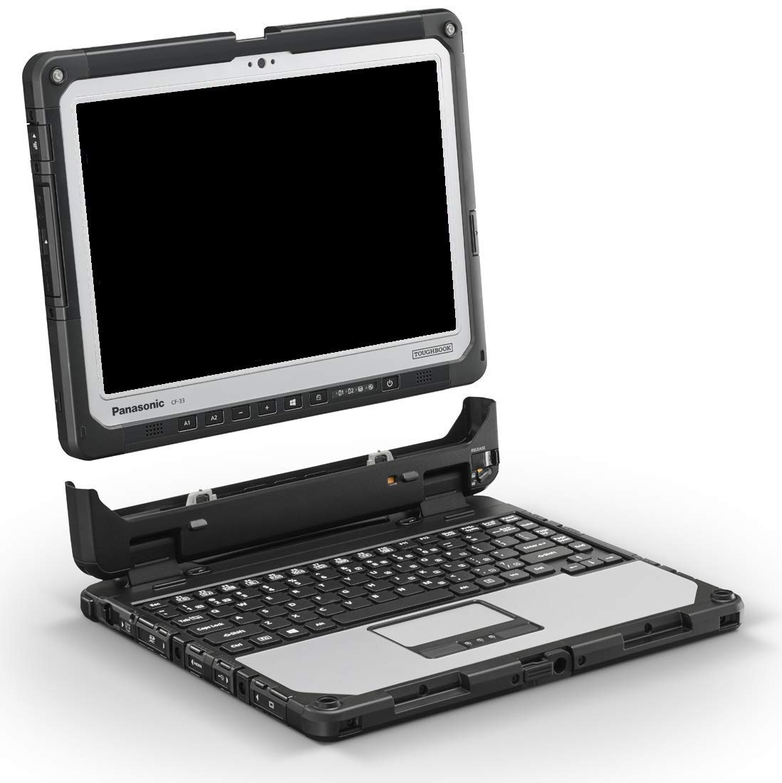Laptop Panasonic Toughbook CF-33 Core i7 7ma Gen | 16GB RAM | SSD 480GB | 12” táctil |  Uso rudo CLASE B