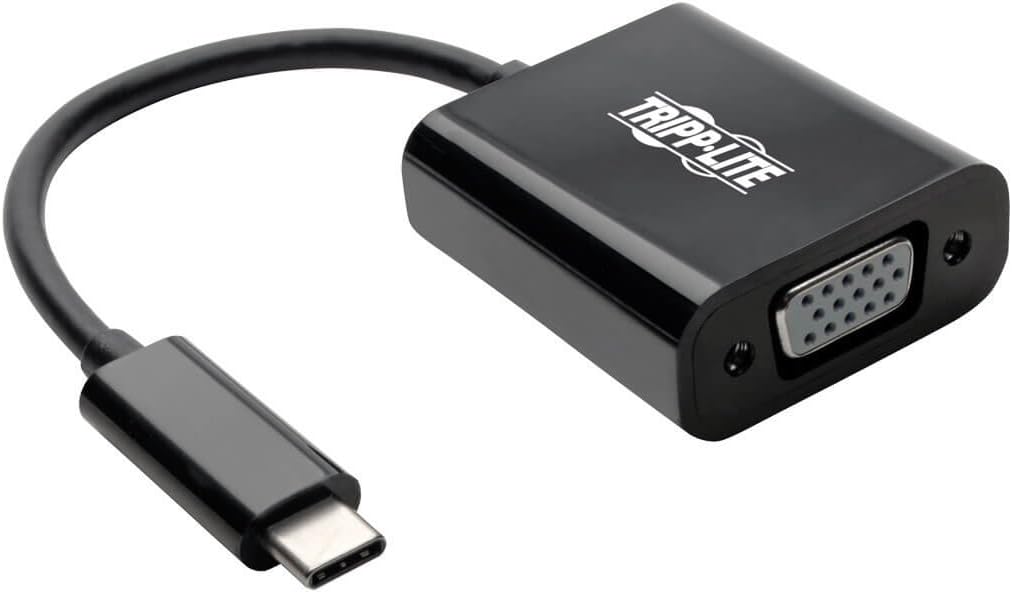 ADAPTADOR USB-C A VGA CON CARGA PD TrippLite