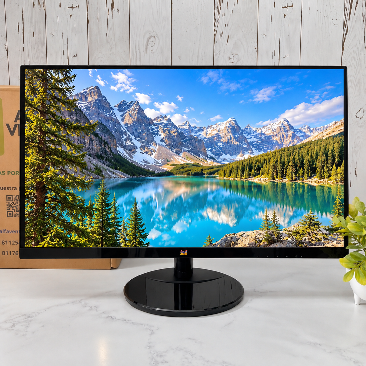 Monitor ViewSonic  27” | VA2759-smh | Full HD | IPS | HDMI y VGA | Bocinas Integradas