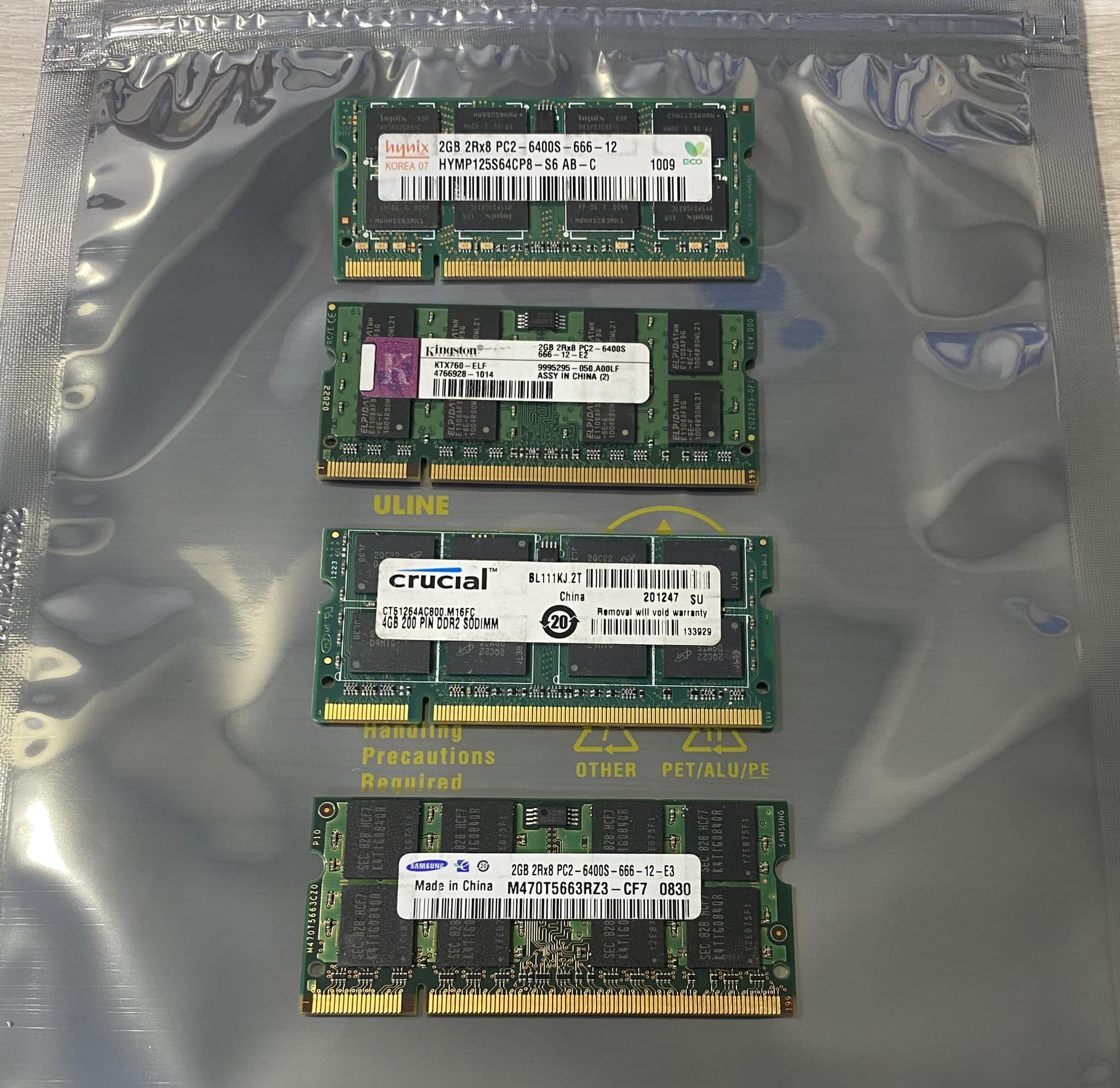 Pc2 6400 Ddr2 800 200Pin Sdram Sodimm Ddr2 2Gb Ordinateur Portable Pc2 6400 Ddr2 800 200Pin Sdram Sodimm Ddr2 2Gb Ordinateur Portable