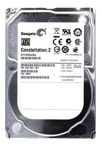 Disco Duro Interno 2.5" 1tb Seagate Constellation.2