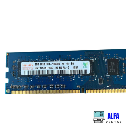 Memoria RAM DDR3 2GB PC3 1066MHz, 1333MHz, 1600MHz