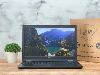 Laptop Dell Precision 3520 Core i7 7ma gen SSD 480GB 16GB RAM Pantalla 15.6" QUADRO M620 2GB Clase B