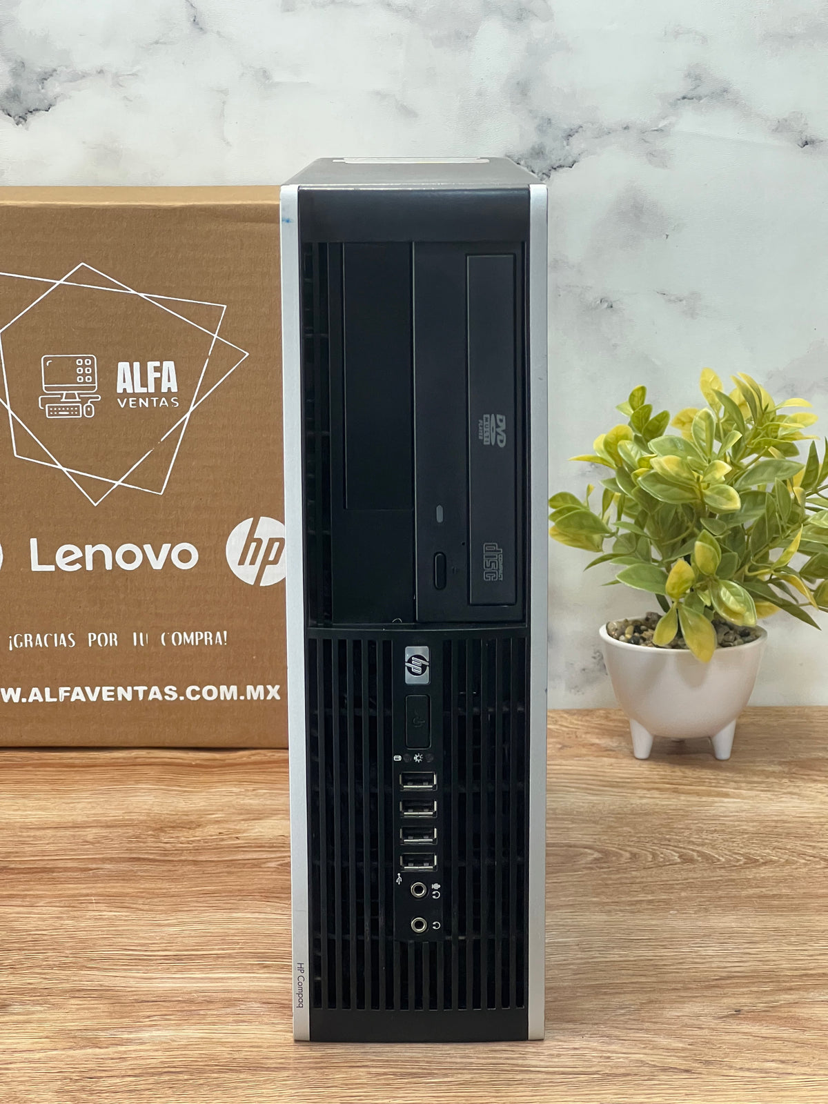 CPU Hp Compaq 6000 SFF Core 2 Duo SSD 240GB RAM 8GB DDR3 Windows 10