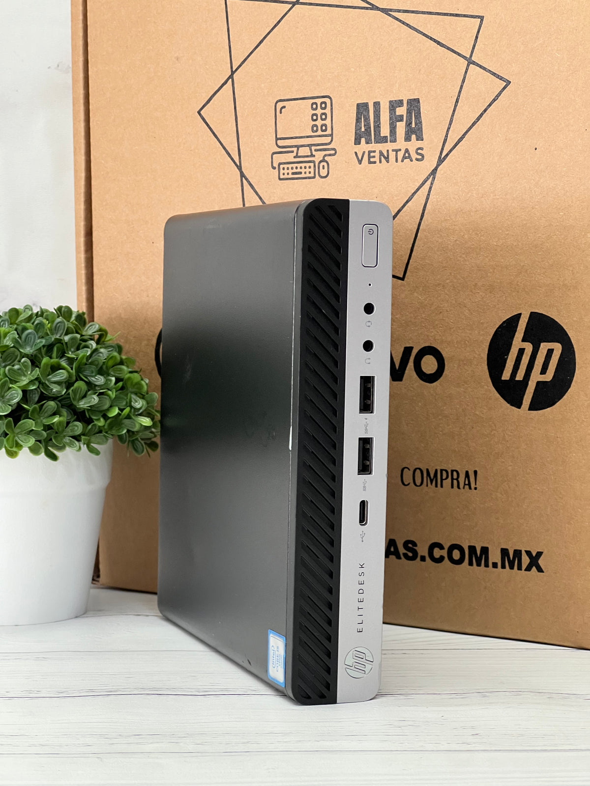Micro CPU HP EliteDesk 800 G3 – Core i5 6ta Gen SSD 960GB RAM 16GB DDR4 Windows 10
