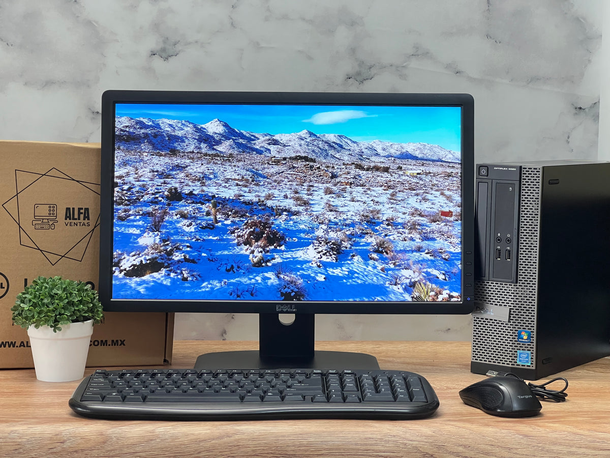 Computadora Completa Dell OptiPlex 3020 sff SSD 480GB | 8GB RAM |  Pentium | Monitor 22”