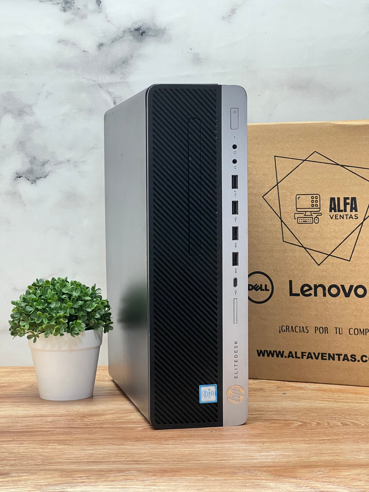 CPU HP EliteDesk 800 G3 Core  i7 6ta Gen | 16GB RAM | SSD 240GB | Tarjeta GT 730 2GB