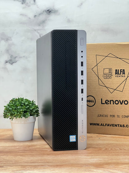 CPU HP EliteDesk 800 G3 Core  i7 6ta Gen | 16GB RAM | SSD 240GB | Tarjeta GT 730 2GB