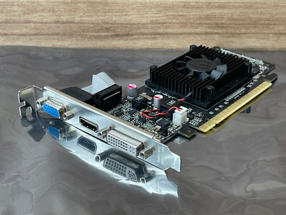 Tarjeta Gráfica NVIDIA GeForce 400s 1GB alto perfil, VGA-DVI-HDMI