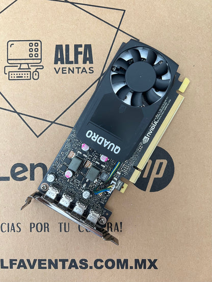 Tarjeta Gráfica NVIDIA QUADRO 620 2GB-BAJO PERFIL, Mini DisplayPort