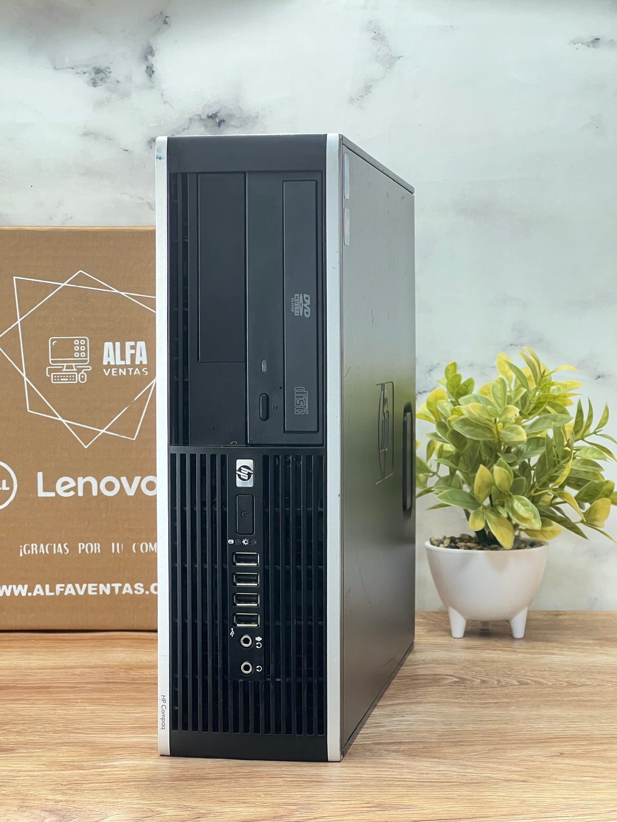 CPU Hp Compaq 6000 SFF Core 2 Duo SSD 240GB RAM 8GB DDR3 Windows 10