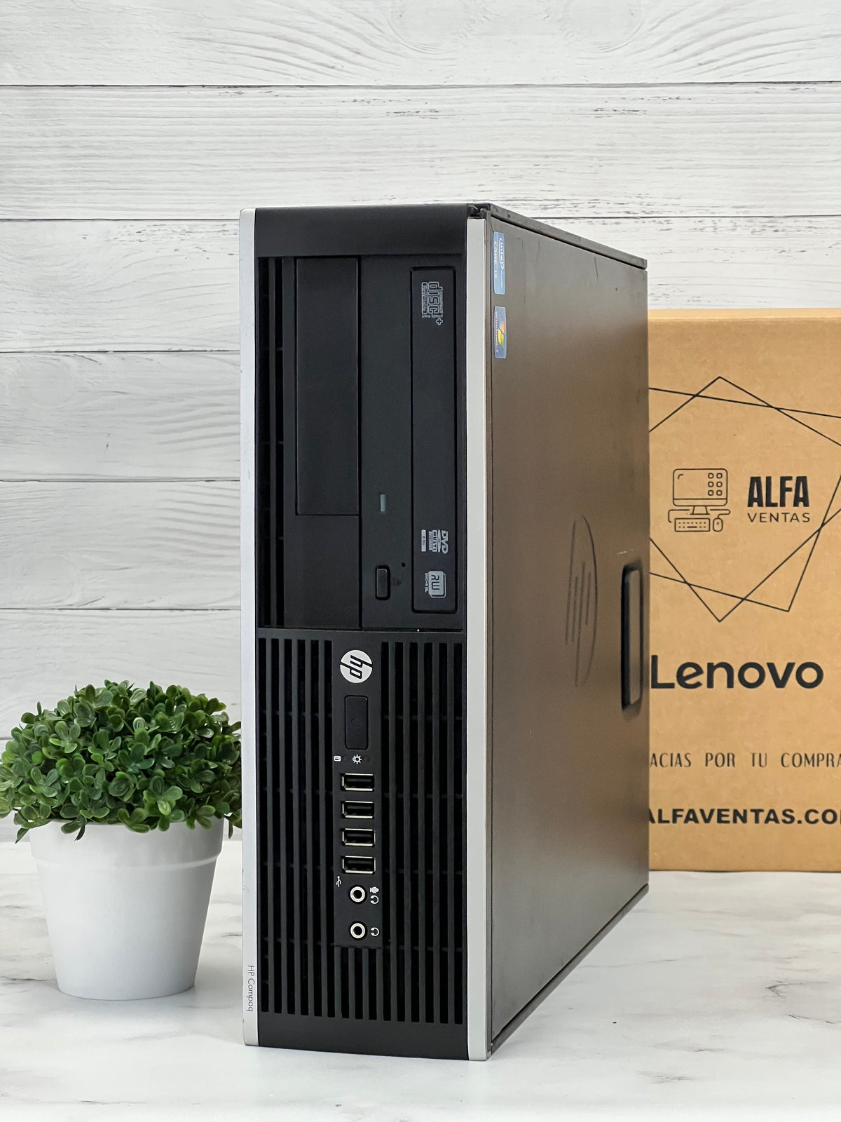 CPU HP compaq 8200/6200 SFF Core i5 2da Gen SSD 240GB RAM 16GB Windows 10