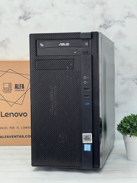 CPU ASUS Core i5 9na Gen SSD 240GB RAM 16GB DDR4 W10, Tarjeta de video NVIDIA GEFORCE 210 1GB/ EVGA