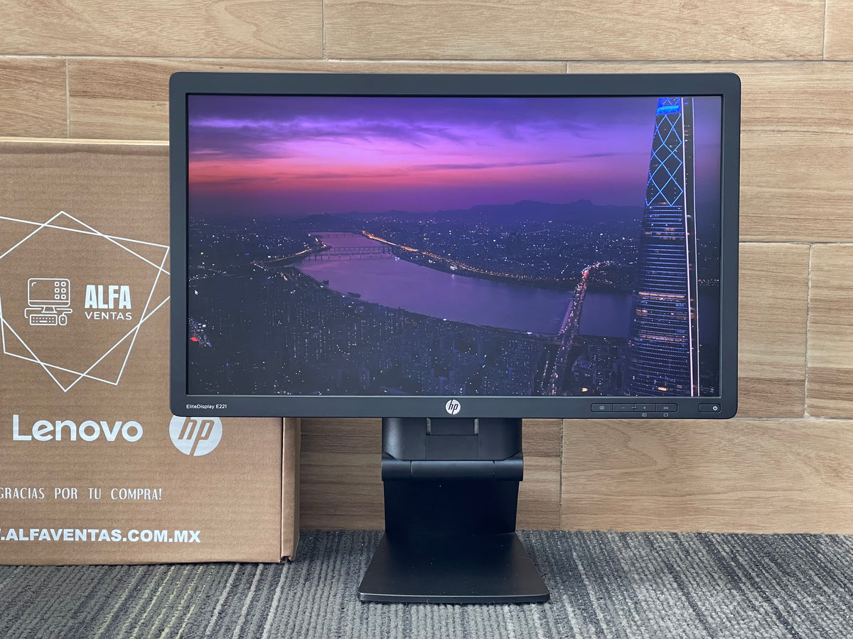 Monitor Hp EliteDisplay 21.5” LED Full HD 1920x1080 VGA,DVI, DisplayPort
