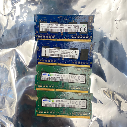Memoria RAM DDR3L 2GB | 1600MHz | 1.35V | SODIMM | Laptop / AIO