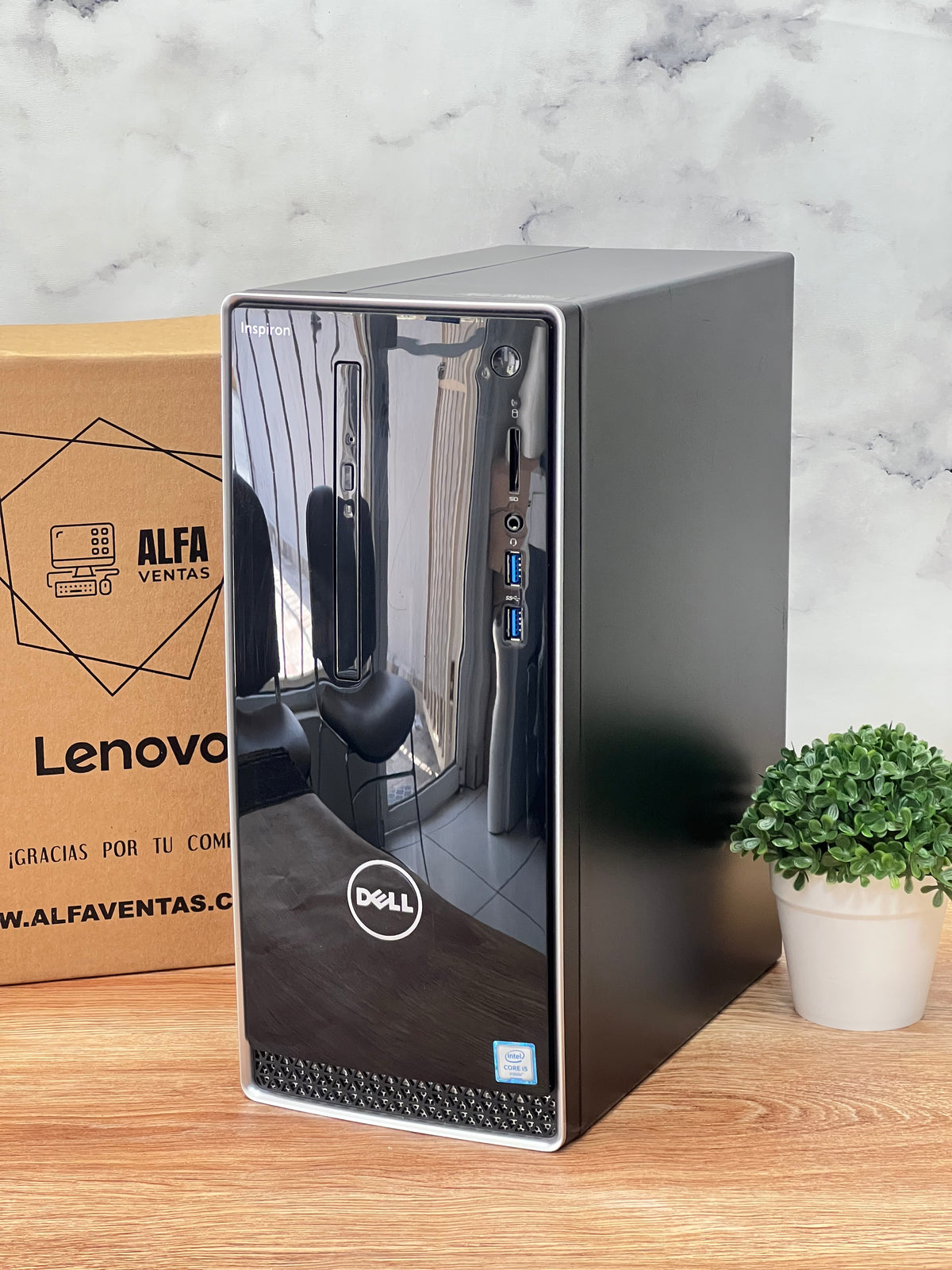 CPU Dell Inspiron 3650 MT | Core i5 6ta Gen | SSD 512GB | RAM 16GB | Tarjeta de Video Radeon 2GB
